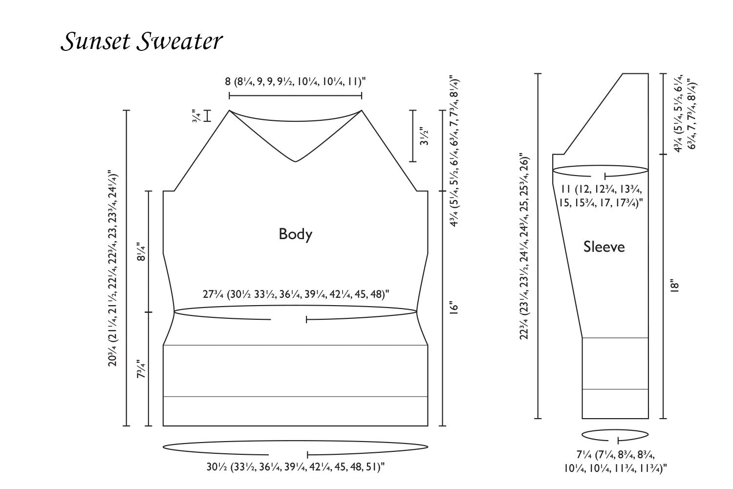 Sweaters - Sweet Paprika Designs