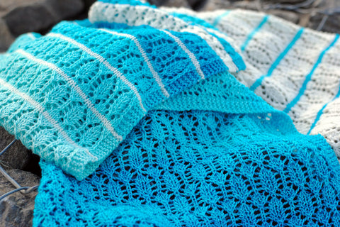 Close up of lace pattern