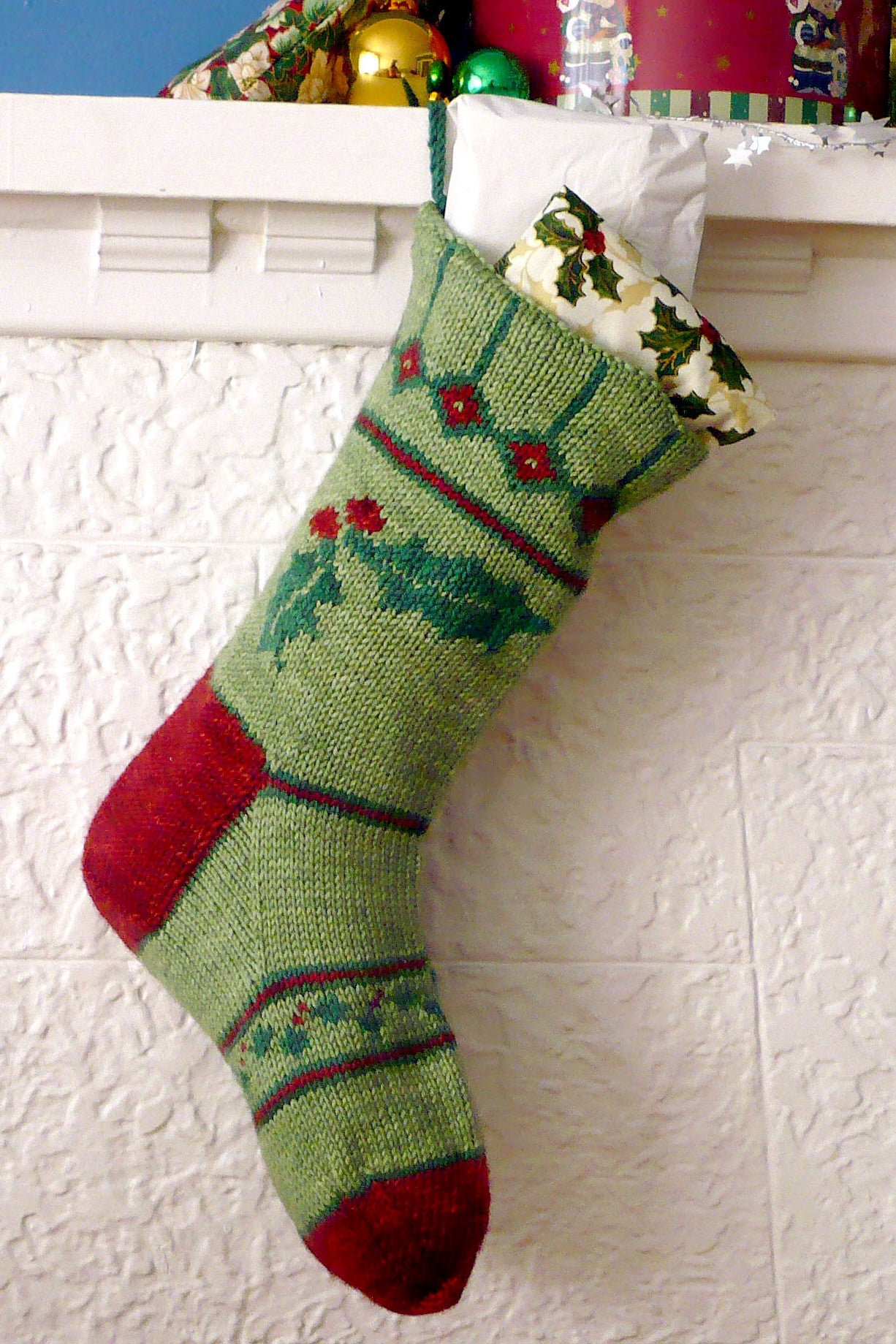 Knitted Christmas Stocking Patterns Free Printables