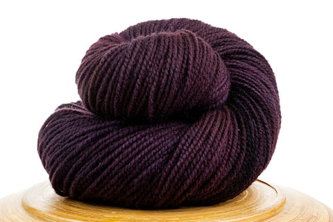 Winfield Canadian yarn in Northern Sky, a dark purple colourway