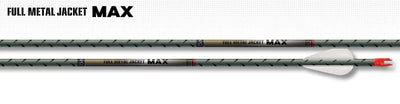 Easton FMJ Max 5MM Match Grade Carbon Arrow Shafts with Collar - 12 Pack Hunting Arrows