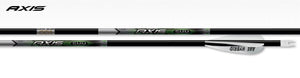 Easton Axis 5MM Match Grade 3" Hybrid w/HIT Inserts and Collars 6pk - Feathers & Antlers Outdoors