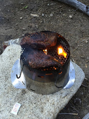 Chad Reeder sends us these pictures from Upper Paradise Valley in Kings Canyon. He notes: "I know we ate better than the other campers there." 