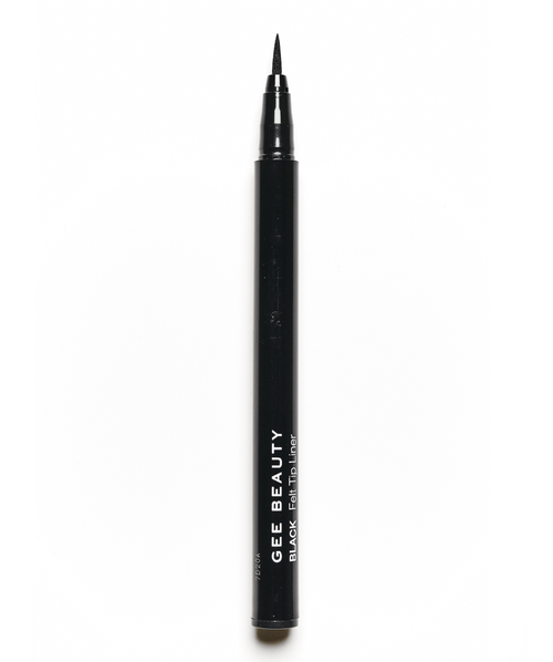 black felt tip liner