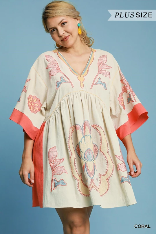 Boho Kaftan Dress
