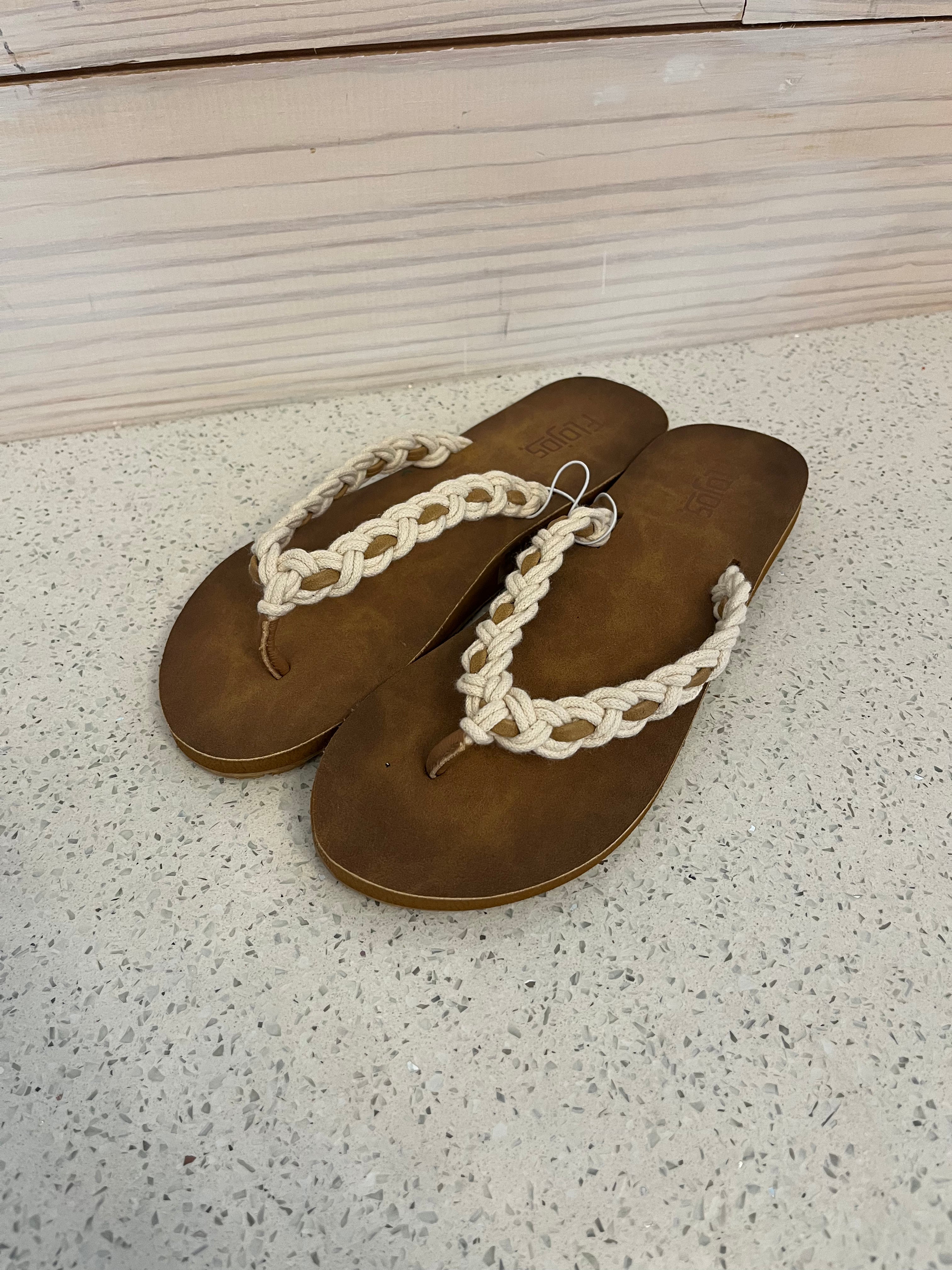 Maren Braided Rope Flip Flop