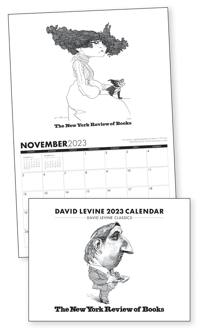 David Levine 2023 Calendar