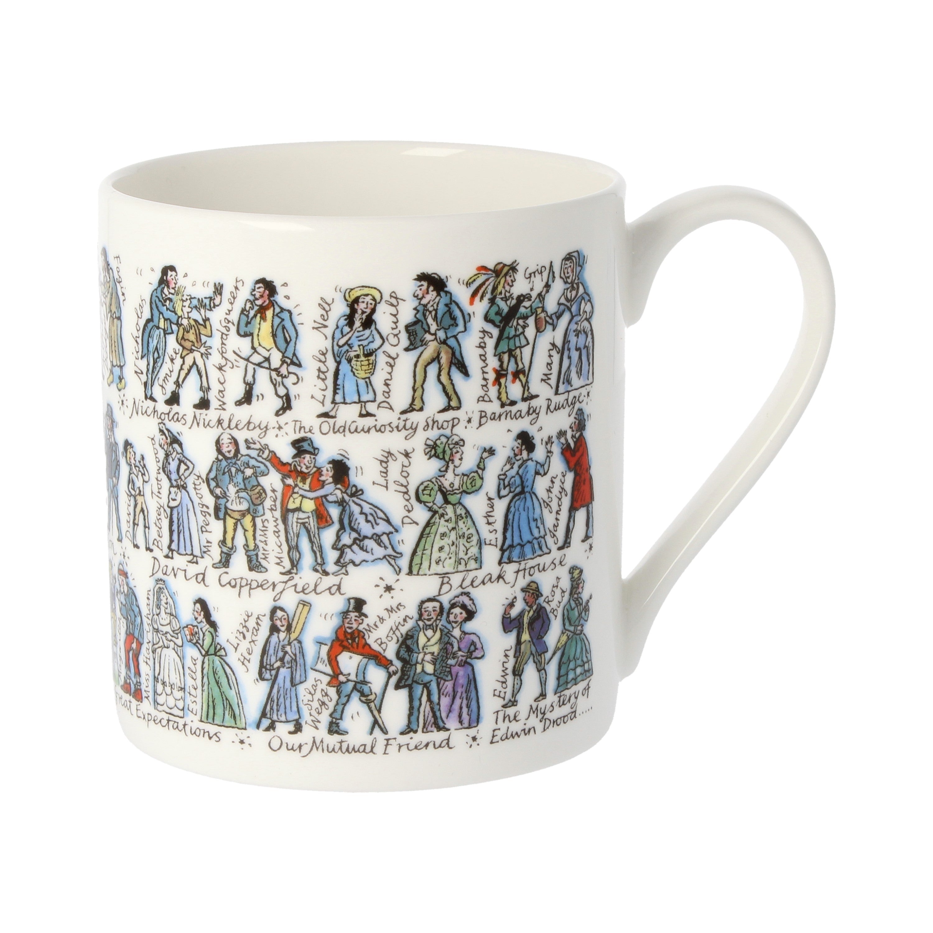 Charles Dickens Characters Mug