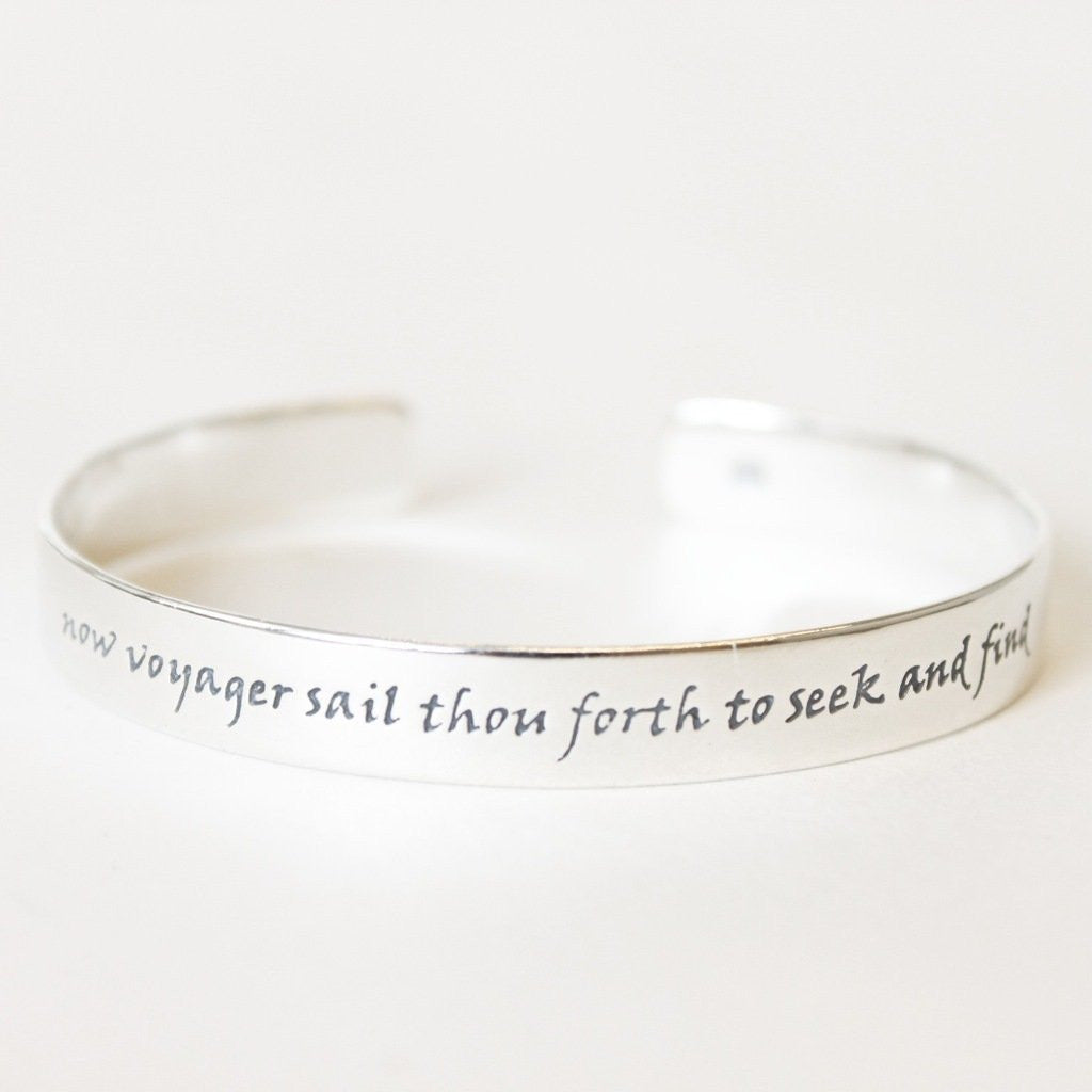 Walt Whitman Cuff Bracelet