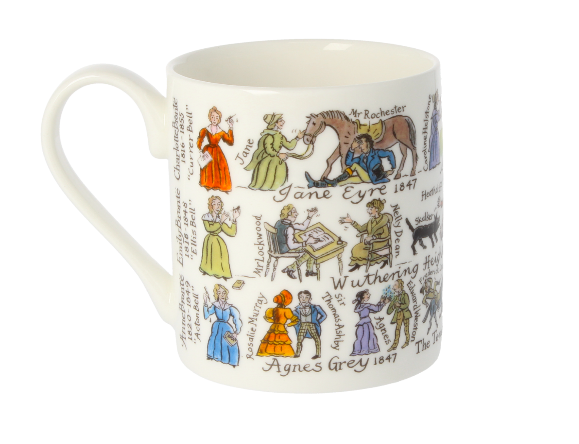 Brontë Characters Mug