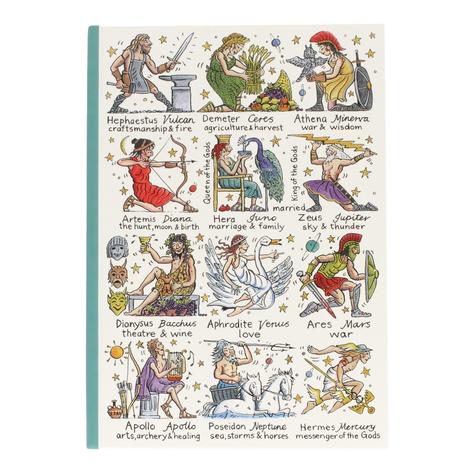 Greek Gods and Goddesses Notebook