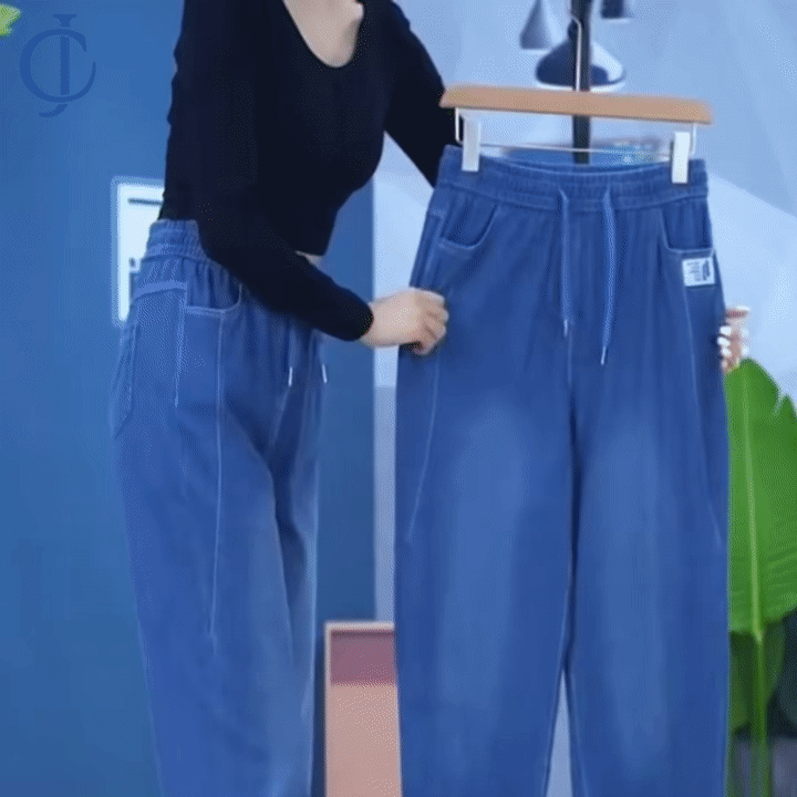 High Waist Ultra-stretch Mom Jeans