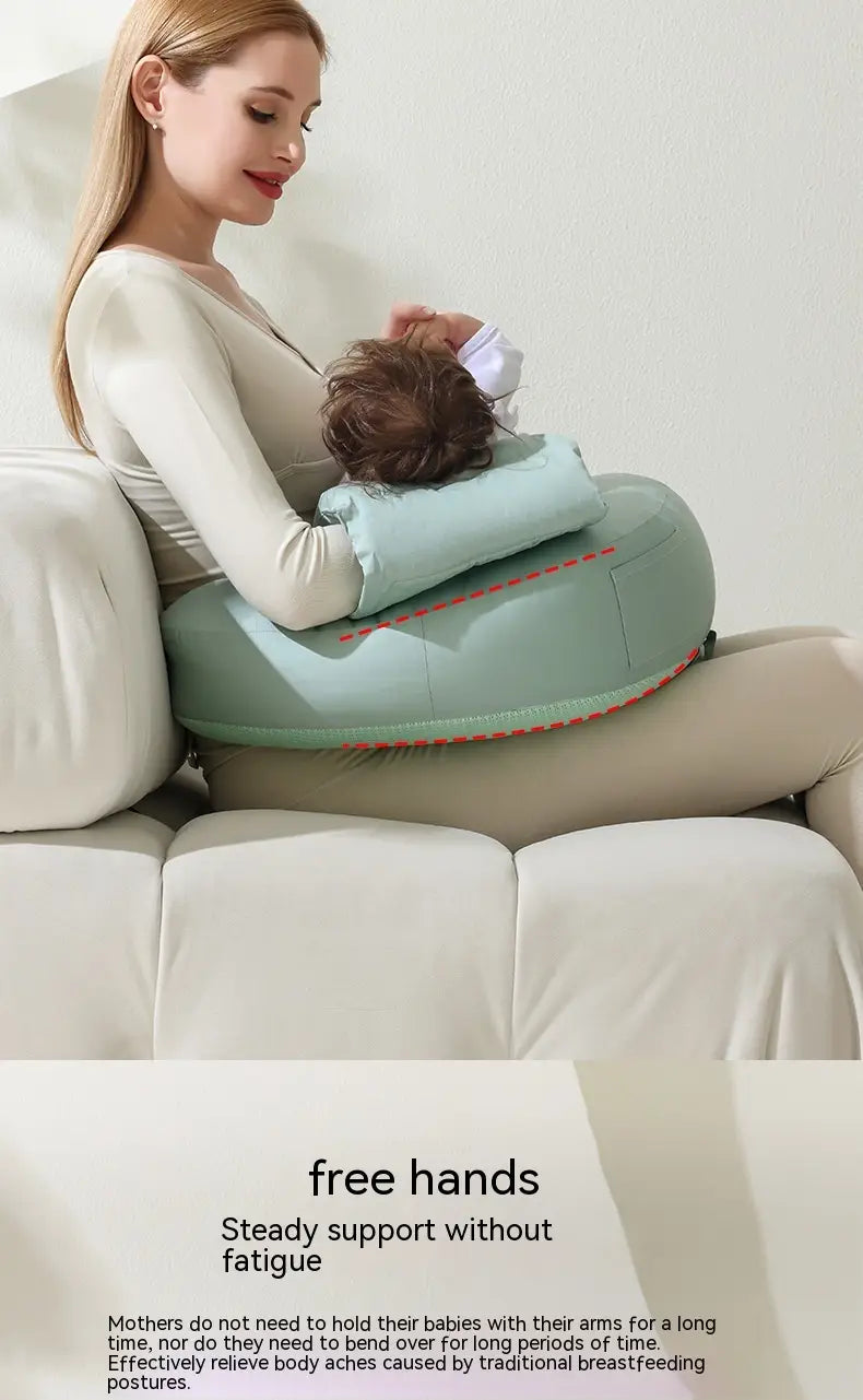 Multicolor Nursing Pillow for Newborns and Infants in the United States