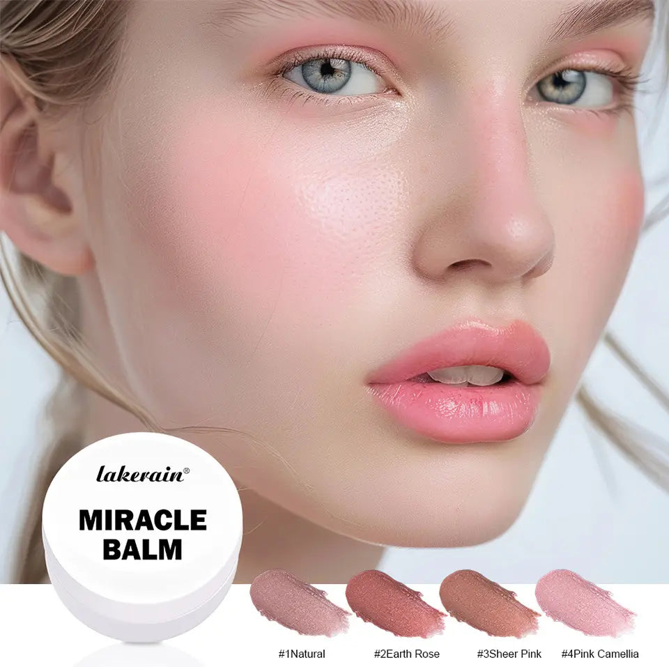 Lakerain Glow Shimmer Moisturizing Makeup with Miracle Cream and Matte Finish