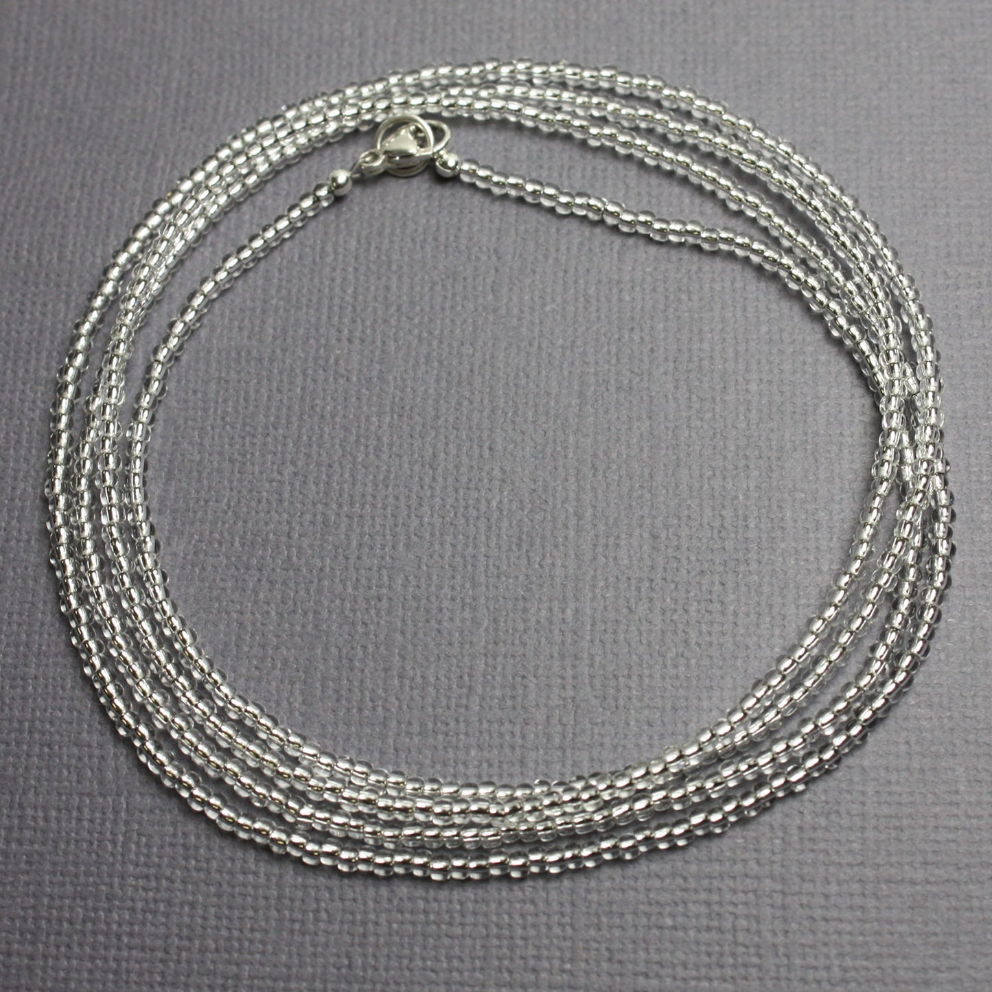 4mm Sterling Silver Bead Necklace, 4mm Silver Bead Choker Necklace,  Everyday Silver Necklace, 4mm Silver Bead Strand, Layer Necklace -   Norway