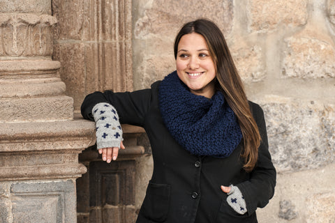 Cruz Armwarmers,  Alpaca Gloves and Hats,  Cowl Neckwarmer