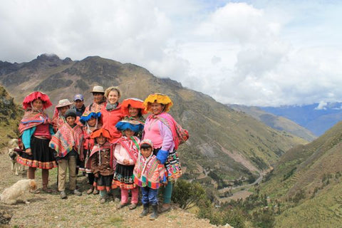 Threads of Peru makes regular visits to the communities we work with