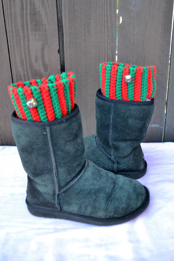 Christmas Boot Cuffs – VividBloom