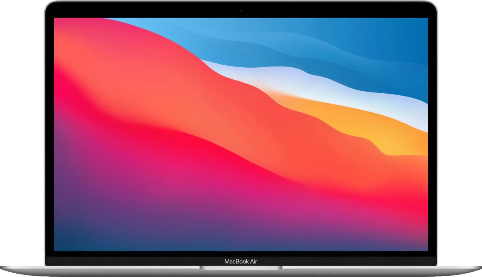 Apple - MacBook Air 13.3&quot; Laptop - Apple M1 chip - 8GB Memory - 256GB SSD (Latest Model) - Silver image 1