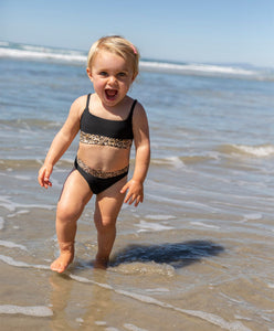 Black Pier Rainbow Embroidered Bikini