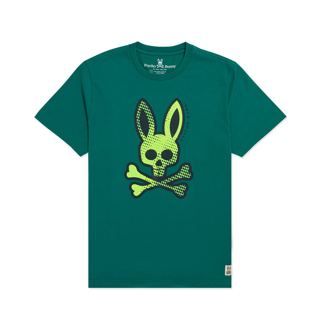 Psycho Bunny Denton Graphic Tee in Harbor Blue - Graphic Tee