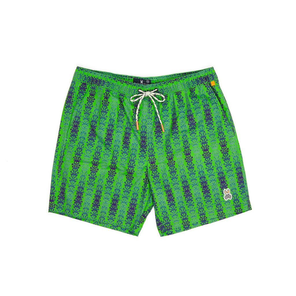 Psycho Bunny Mens Hudson Swim Shorts - Neon Stem – YNGDGRT$