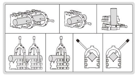 INSIZE V-Block Set