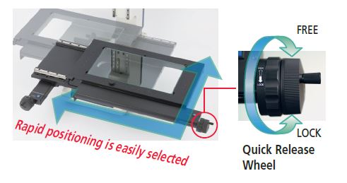 Mitutoyo MF Microscope Stage Quick Release