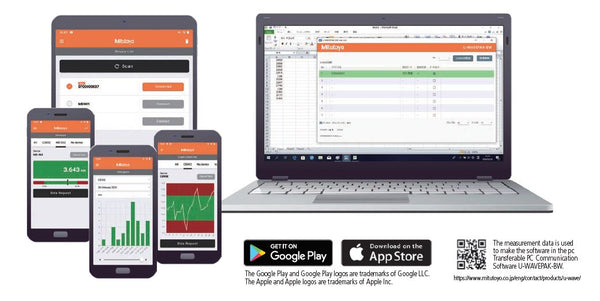 Mitutoyo U-WavePak App