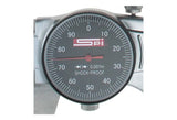 17-983-8 SPI额外光滑运动表盘卡钳6“黑色脸部W / CERT