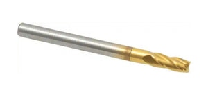 45-380-3锡涂层4-Flute端铣刀0.125 