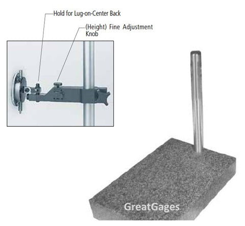 Granite comparator stand
