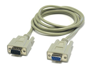 DB9-EXT25 RS-232串行延长电缆25'