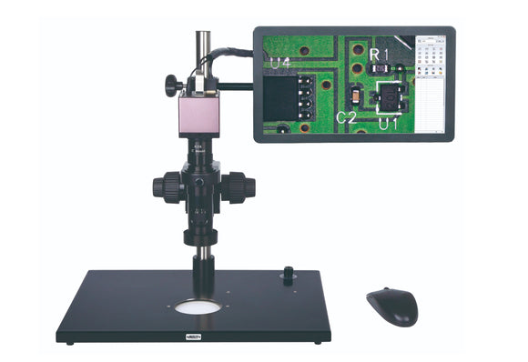 ISD-DL301-U带显示尺寸测量显微镜