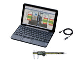 Mitutoyo MeasurLink SPC Software 30用户许可，卡钳和USB电缆