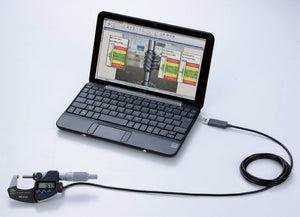 64AAB615-MIC-PKG Mitutoyo MeasurLink SPC软件15用户许可，千分尺和USB电缆