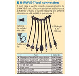 Mitutoyo U-Wave无线发射器脚踏开关电缆140B