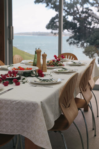 The Fabric Queen by Ali davies - kowhai lace table setting