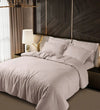 Lyon Jacquard Checks 450TC, 100% Cotton Beige Color King Size Bedsheet Set