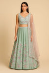 Mint Green Lehenga