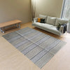 Pallod Handmade 100% Cotton, Grey Color Rugs For Living Room & Bedrooms