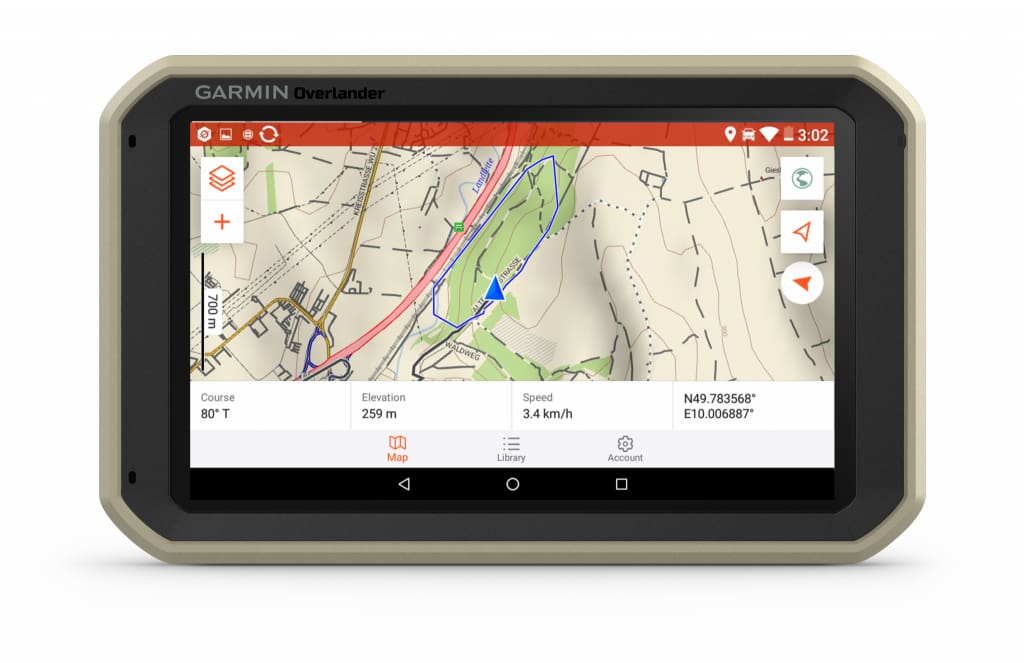 Garmin Overlander All Terrain Navigator