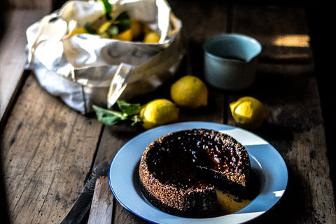 Odgers and McClelland Exchange Stores Walnut and Tarwarri Lemon Syrup Cake