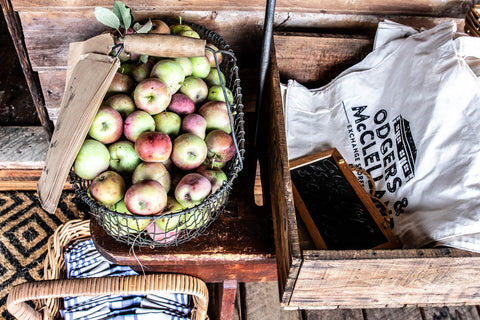 Apple harvest Odgers and McClelland Exchange Stores, Nundle