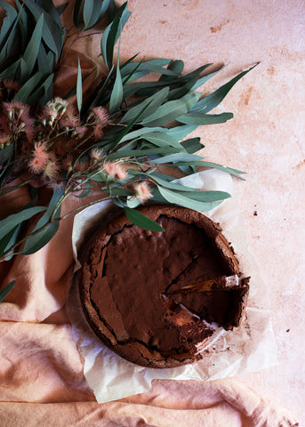 Tilly's Table's Sunken Chocolate Cake