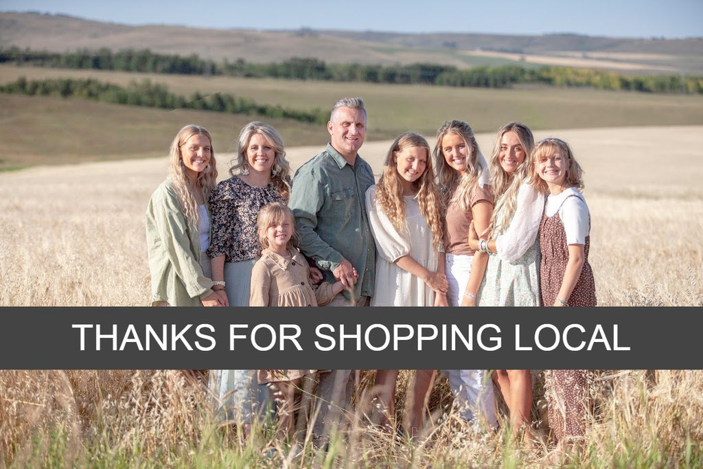thank you for shopping local with Showhome Furniture