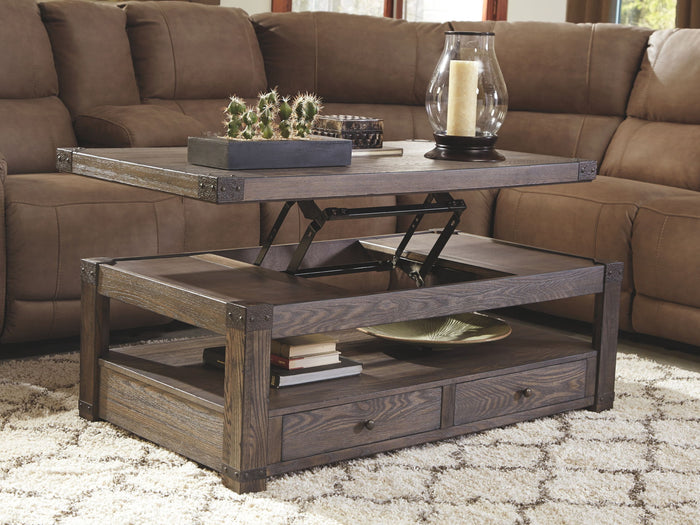 Round Lift Top Coffee Table Canada - Elroy Coffee Table With Lift Top