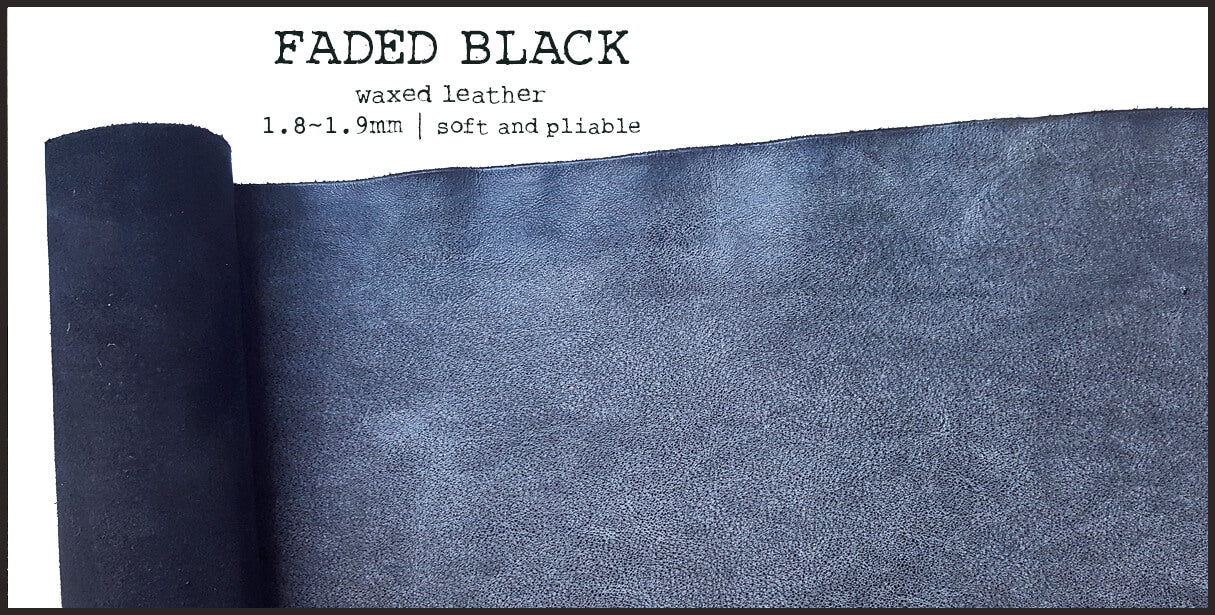 R.atelier Leather | Faded Black