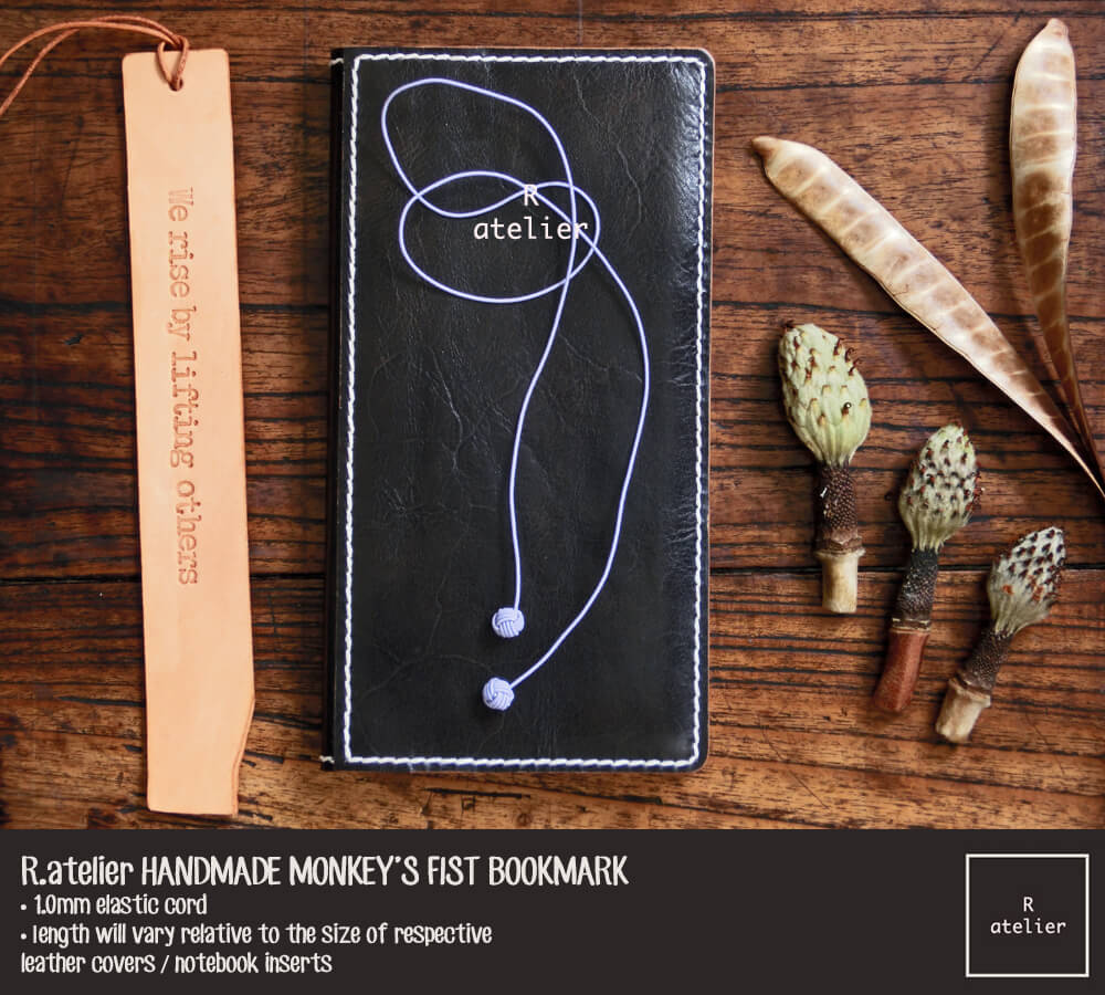 R.atelier Monkey's Fist Knot Bookmarks