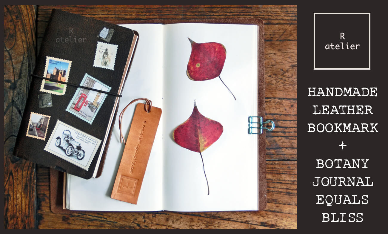R.atelier Leather Journals & Bookmarks
